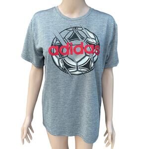 NWOT ADIDAS Training T-shirt Knitted Unisex Sz XL  (18-20) NWOT